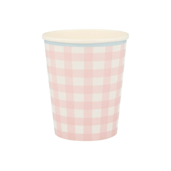 Meri Meri Gingham Cups