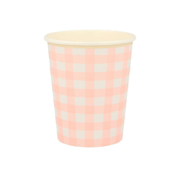Meri Meri Gingham Cups