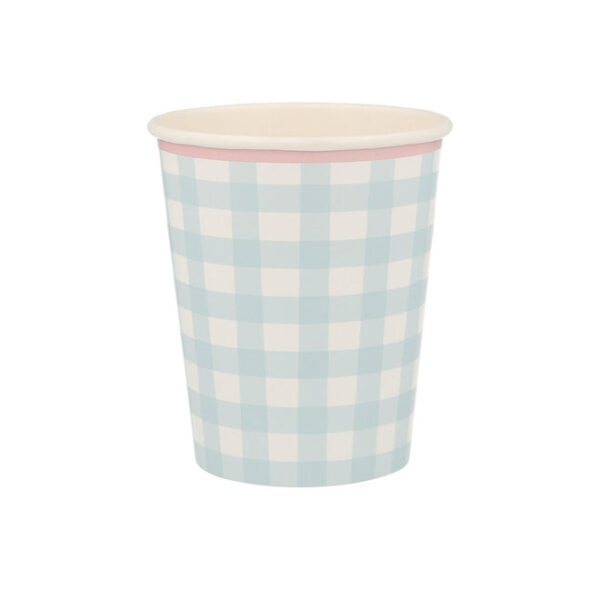 Meri Meri Gingham Cups