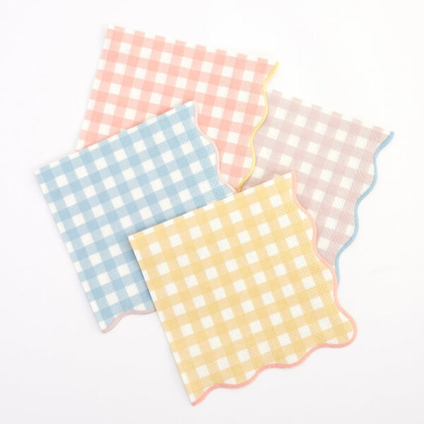 Meri Meri Gingham Small Napkins