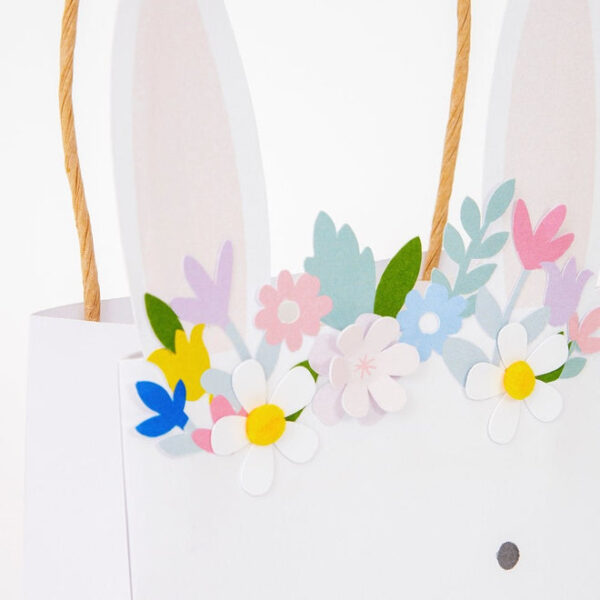Meri Meri Spring Easter Bunny Floral Party Bags