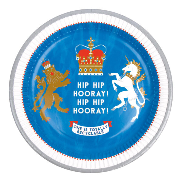 Queens Platinum Jubilee Plates