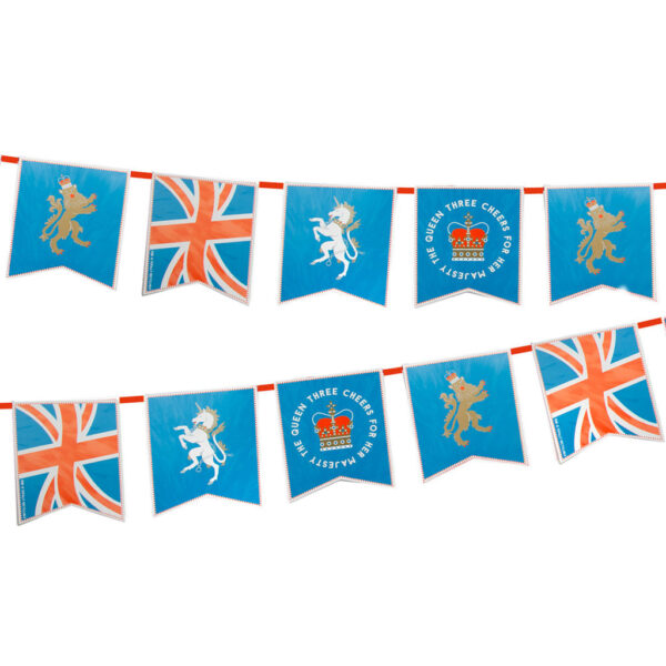 Talking Tables Right Royal Spectacle Paper Bunting Queens Jubilee