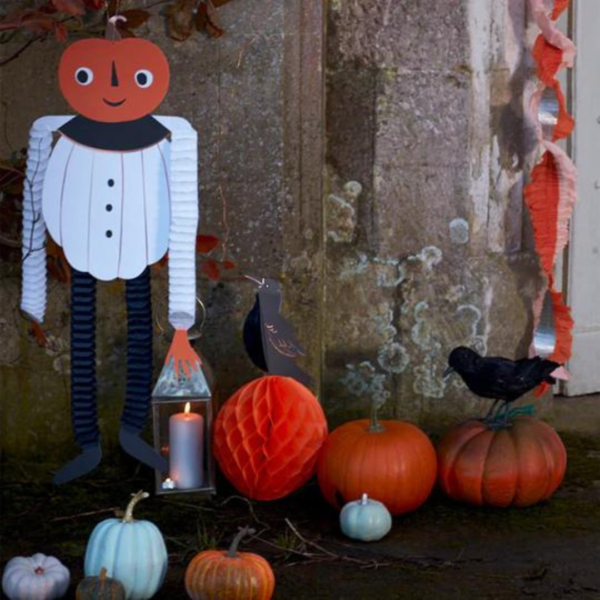 Meri Meri Halloween Hanging Honeycomb Decorations
