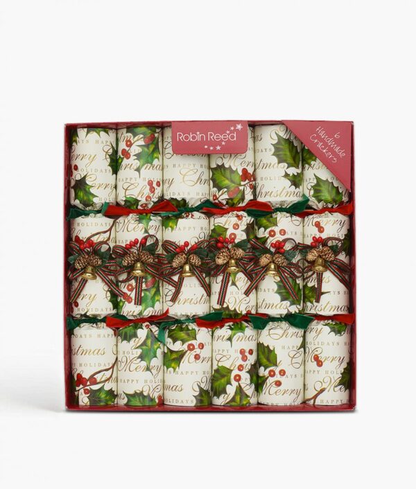 Robin Reed Holly Bells Christmas Crackers