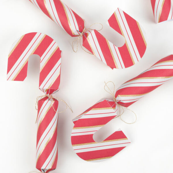 Meri Meri Candy Cane Shaped Christmas Crackers