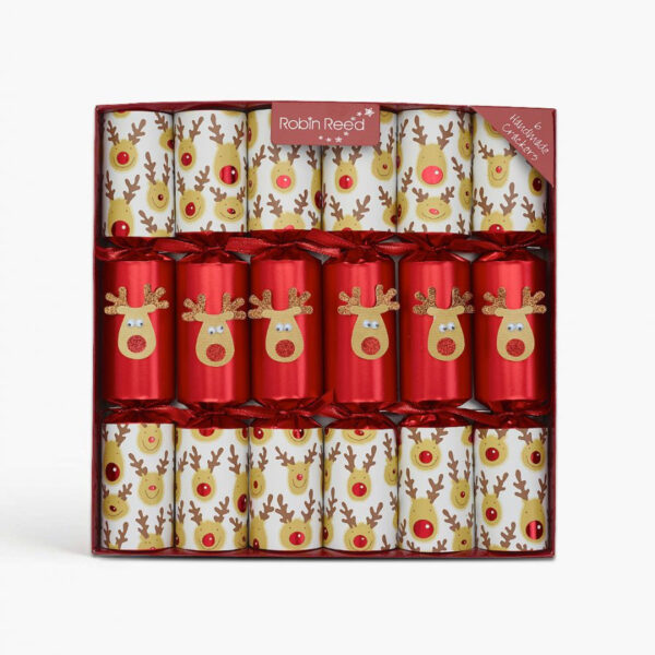 Robin Reed Racing Reindeer Crackers