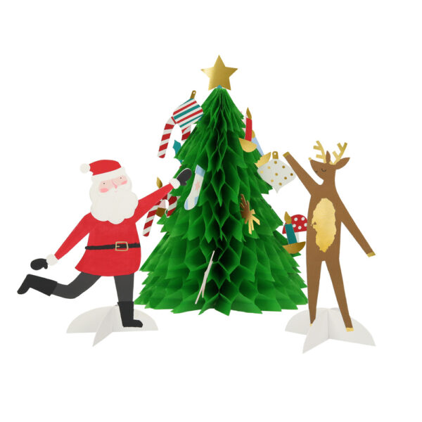 Meri Meri Christmas 3D Honeycomb Card