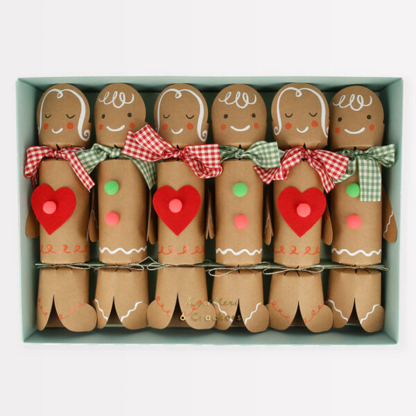 Meri Meri Gingerbread Christmas Crackers