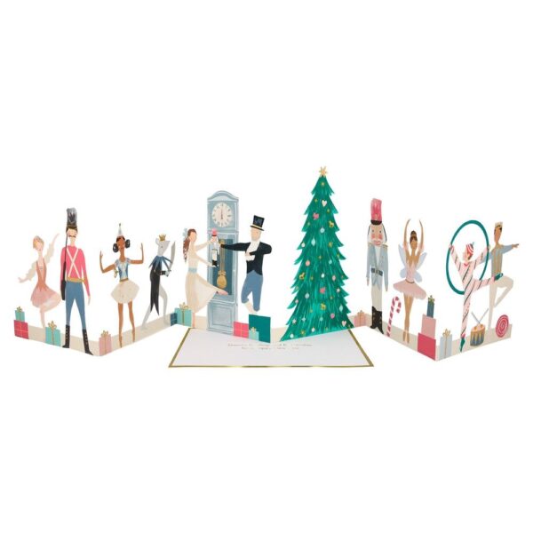 Meri Meri Christmas Nutcracker Concertina Card
