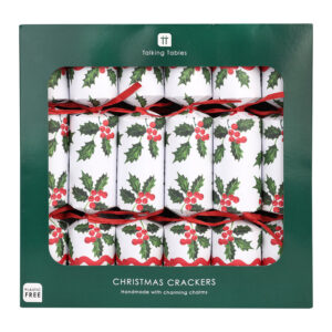 Botanical Holly Crackers by Talking Tables