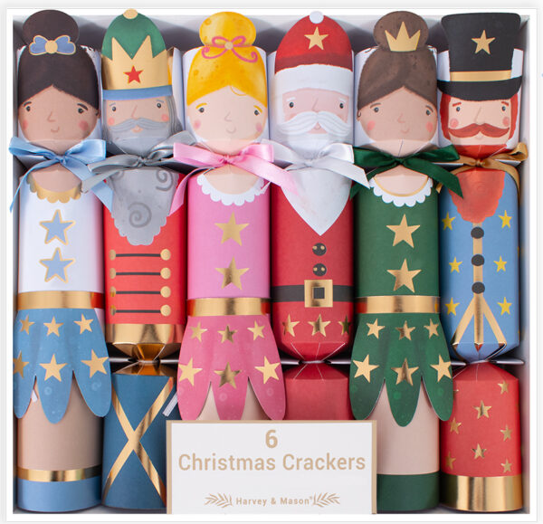 Harvey and Mason Nutcracker Christmas Crackers