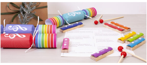 Harvey and Mason Rainbow Xylophone Crackers
