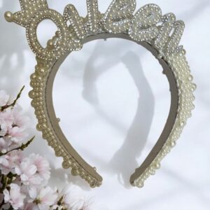 Queen Pearl Headband Tiara by One Posh Party