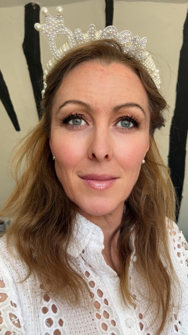 Queen Pearl Headband Tiara by One Posh Party