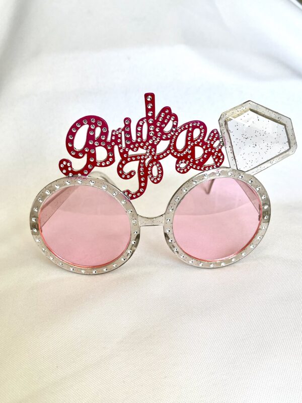 Bride To Be Pink Bling Sunglasses Fun for Hen Party with Diamantes