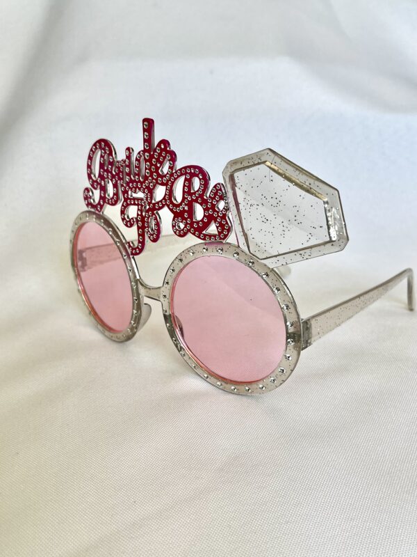Bride To Be Pink Bling Sunglasses Fun for Hen Party with Diamantes
