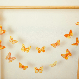 British Butterfly Garland by East End Press