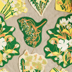 Spring Blooms Garland by East End Press