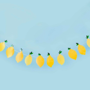 Lemons Garland by Hootyballoo