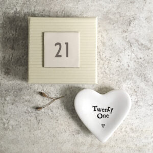 21st Heart Shaped Dish by East of India