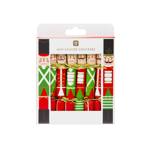 Botanical Nutcracker Saucer Crackers by Talking Tables
