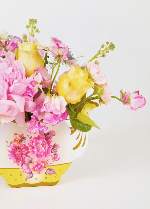 Truly Scrumptious Tea Pot Vase by Talking Tables