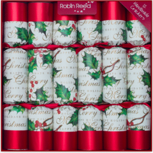 Bows and Berries Christmas Crackers by Robin Reed
