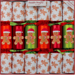 Racing Gingerbrad Crackers by Robin Reed