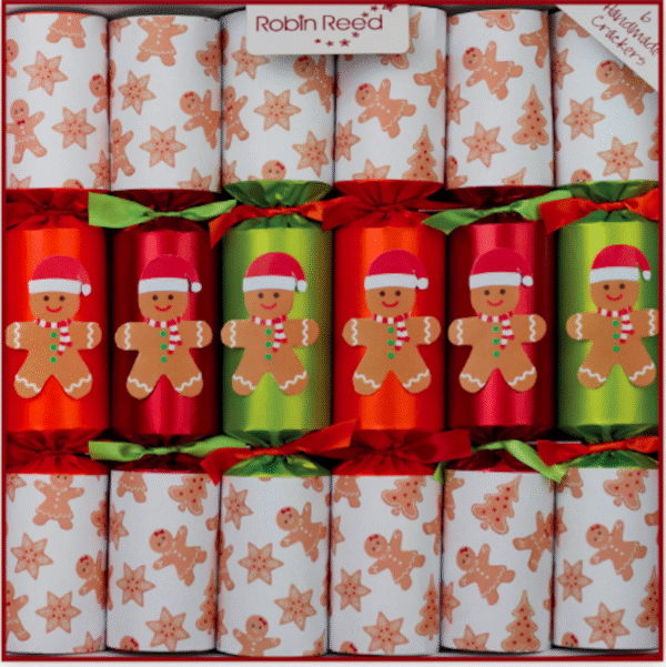 Racing Gingerbrad Crackers by Robin Reed
