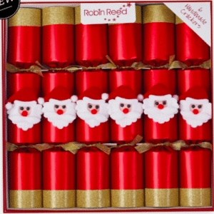 Jolly Santa Christmas Crackers by Robin Reed