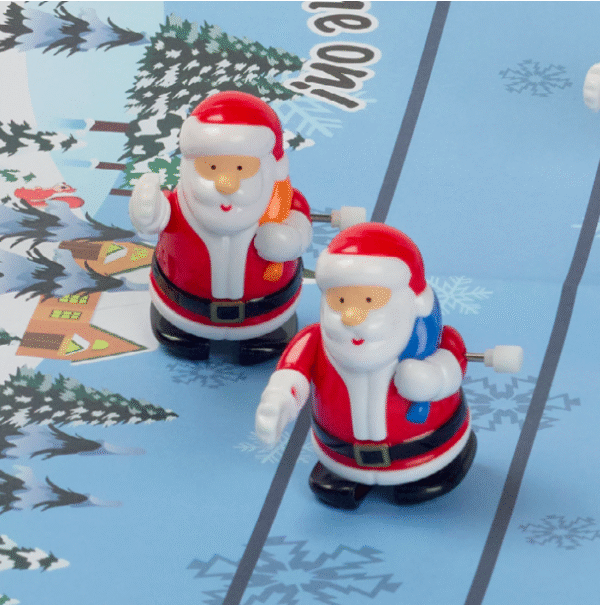 Racing Santa Christmas Crackers by Robin Reed
